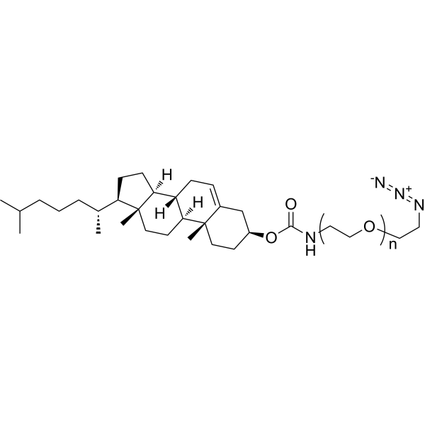 Cholesterol-PEG-azide (MW 3400)